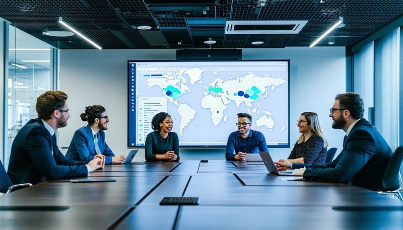 Ericsson Data team collaborating on data governance strategy